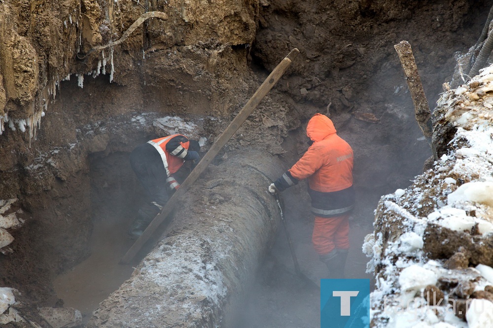 Авария на водоводе на ГГМ будет устранена в течение ближайшего времени