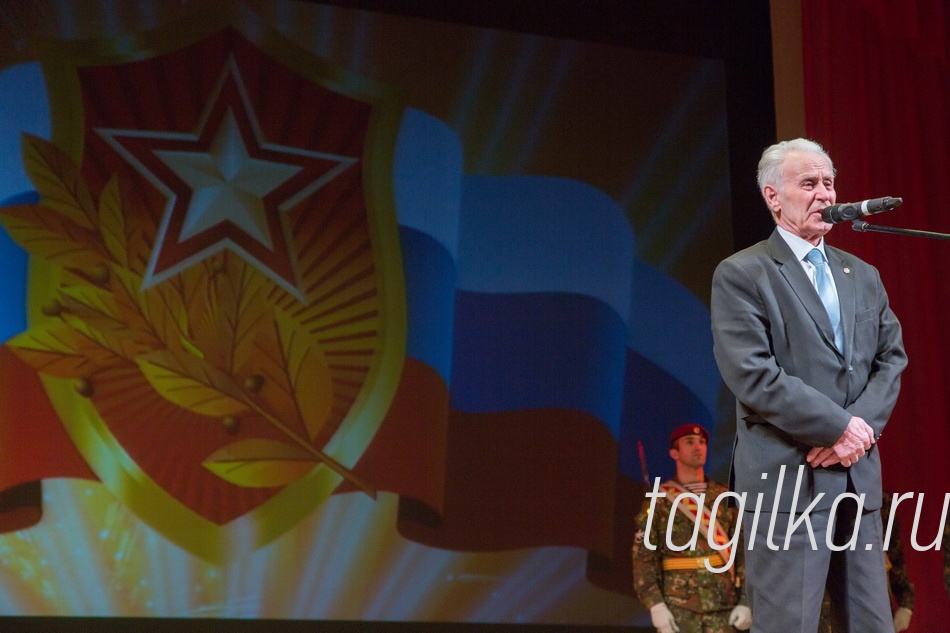 Председатель городского совета ветеранов Петр Чашников.