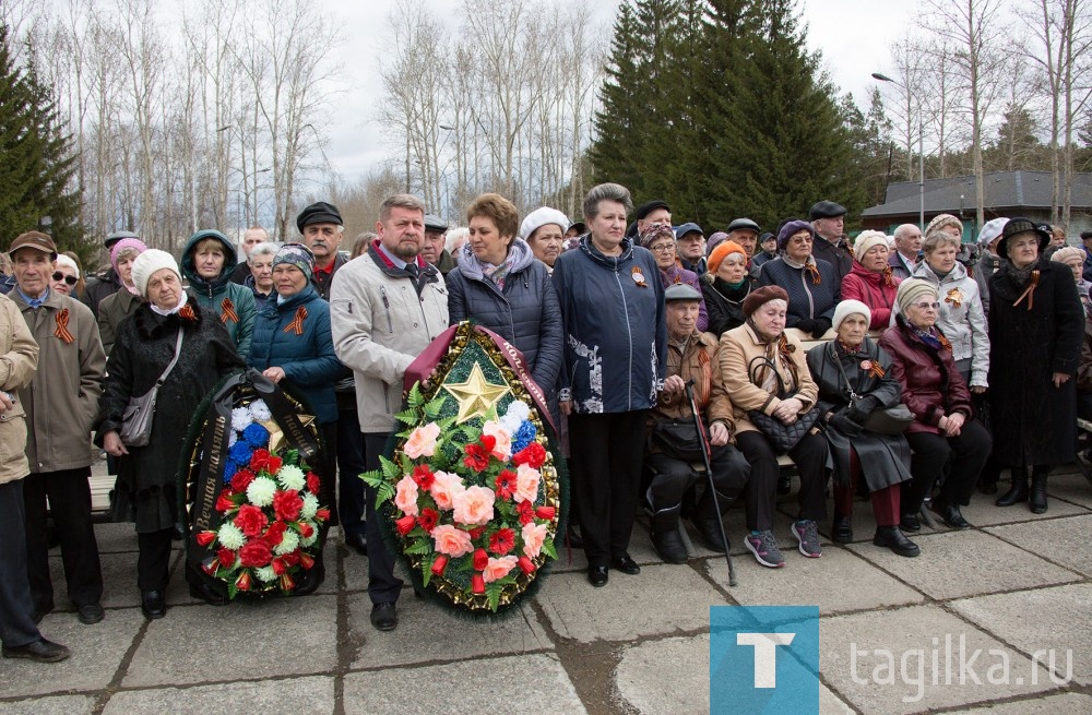 Городской митинг, посвященный 73-й годовщине Победы в Великой Отечественной войне