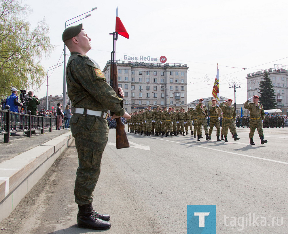 Тагильчане встретили 76-ю годовщину Победы в Великой Отечественной войне