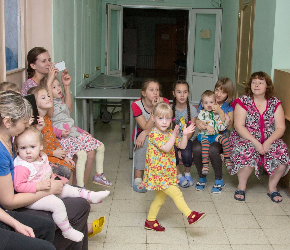 Новогодний утренник в больнице