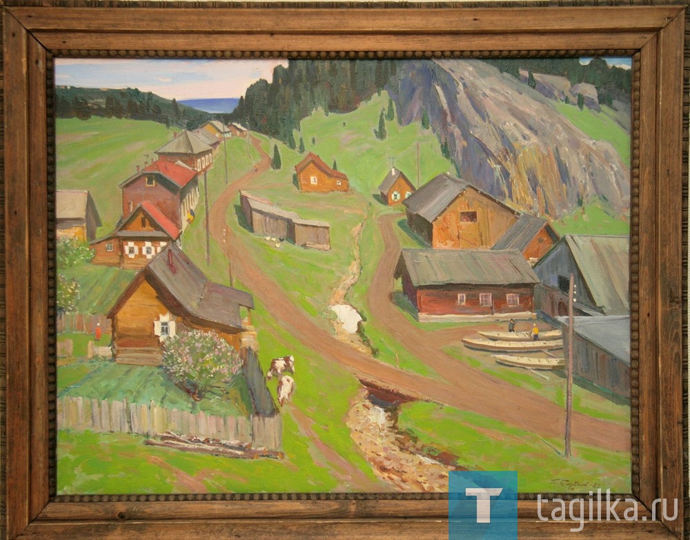 Выставка к 100 - летию Петра Бортнова.