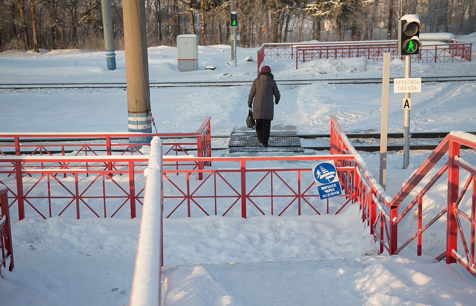 Пешеходный переход на 365-м километре: 
удобно и безопасно
