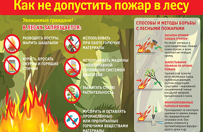 На территории Нижнего Тагила сохраняется режим высокой лесопожарной опасности