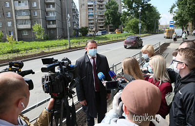 В Нижнем Тагиле сдали в эксплуатацию первую дорогу, отремонтированную в рамках нацпроекта «БКАД-2020»