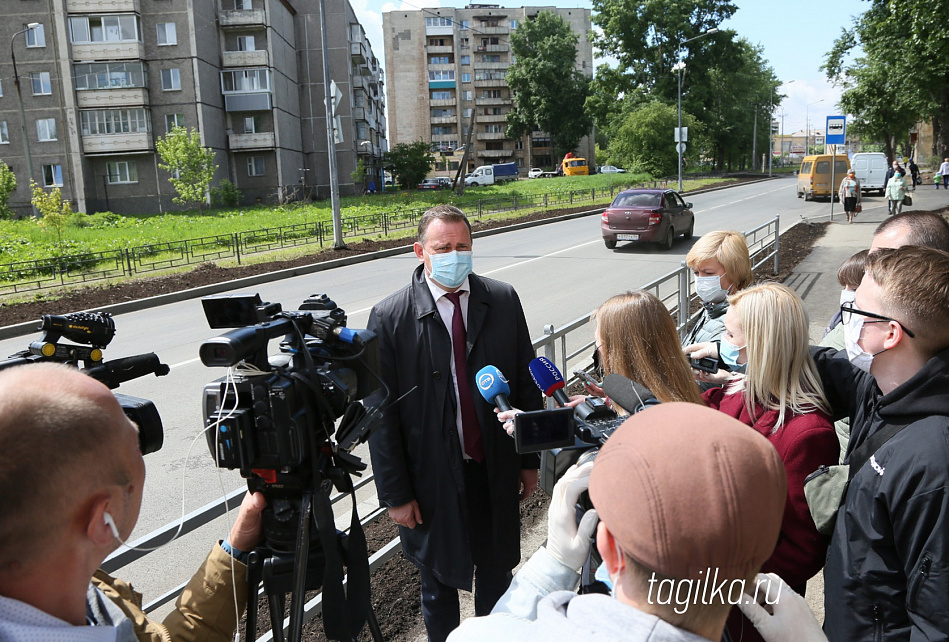 В Нижнем Тагиле сдали в эксплуатацию первую дорогу, отремонтированную в рамках нацпроекта «БКАД-2020»