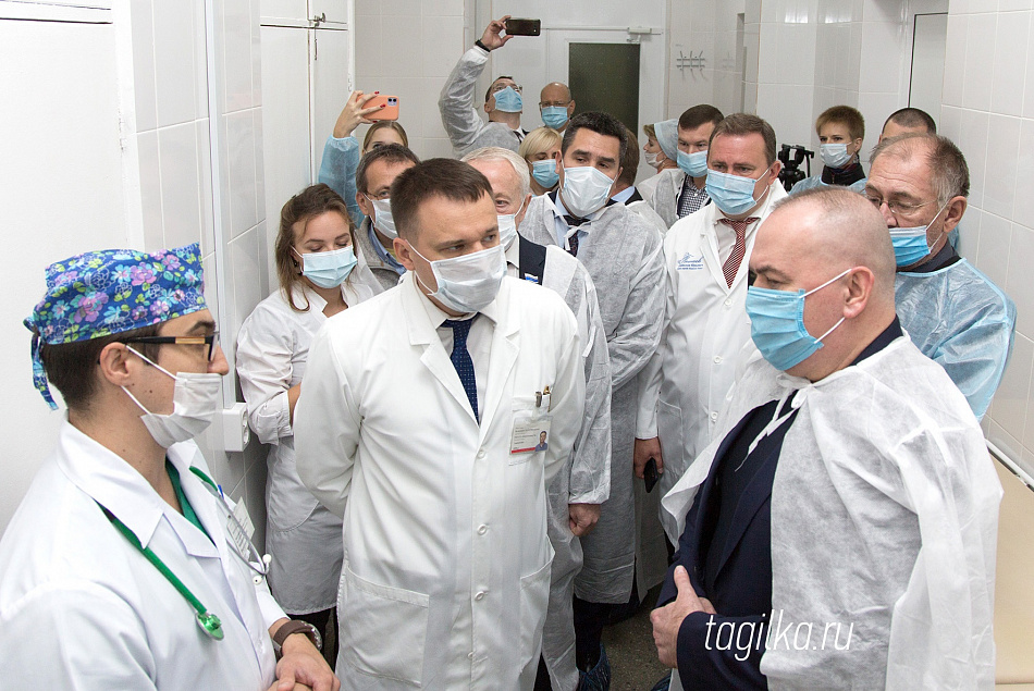 В Нижнем Тагиле завершен масштабный ремонт реанимации в Демидовской больнице 