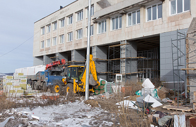 В Нижнем Тагиле продолжается ремонт Городского дворца детского и юношеского творчества
