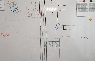 Почему изменили схему движения на перекрестке улиц Газетной и Островского?