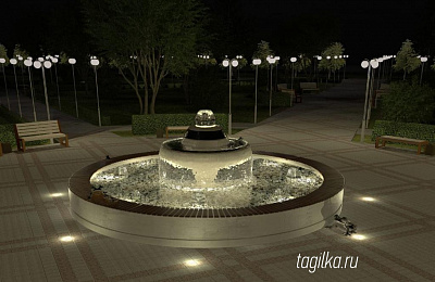 На освещение в Пионерском сквере и "Центре семейного отдыха" на Руднике выделено более 8 млн рублей