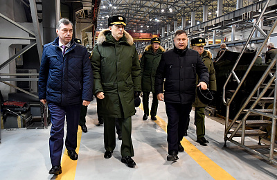 Заместитель министра обороны России посетил Уралвагонзавод
