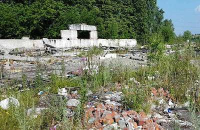 «Рифей» ликвидировал свалку на месте бывшей воинской части за Пырловкой