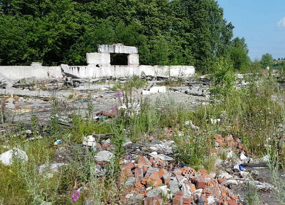 «Рифей» ликвидировал свалку на месте бывшей воинской части за Пырловкой