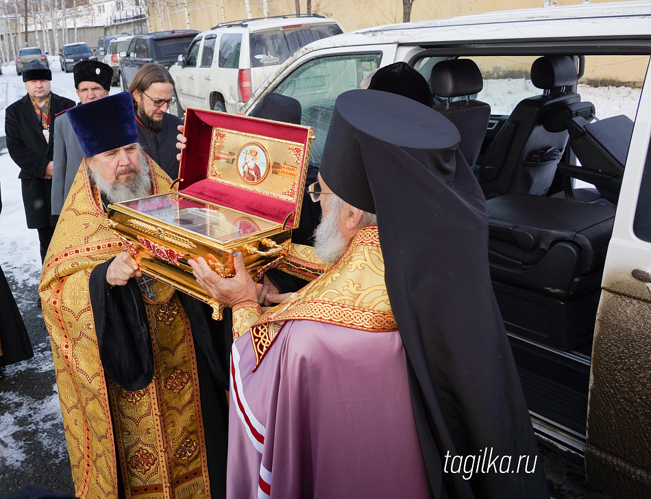 В Нижнем Тагиле побывали мощи Крестителя Руси 