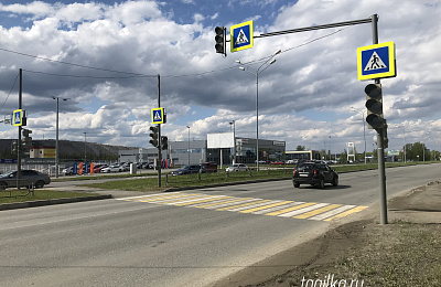 В Нижнем Тагиле на Черноисточинском шоссе  новые светофоры