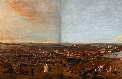 К 300-летнему юбилею города «оживят» известную картину Худоярова «Гулянье на Лисьей горе»