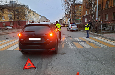 На улице Пархоменко водитель иномарки сбил пешехода 