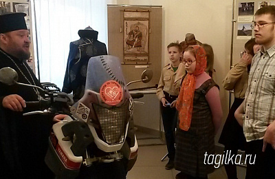В гостях у батюшки-байкера