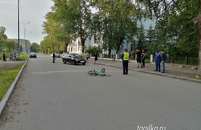 В Нижнем Тагиле юный велосипедист получил серьёзные травмы 