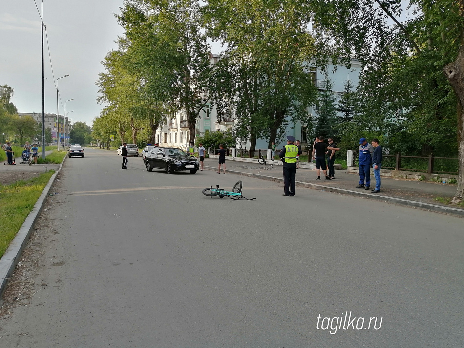 В Нижнем Тагиле юный велосипедист получил серьёзные травмы 