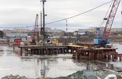 Министр транспорта и дорожного хозяйства Свердловской области проконтролировал ход строительства моста через Тагильский пруд