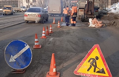В Нижнем Тагиле начался ямочный ремонт дорог