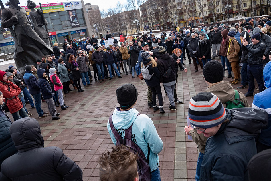 Задержанных на несанкционированном митинге у «Современника» отпустили 