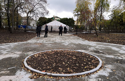 Завершается благоустройство Пионерского сквера в Нижнем Тагиле 