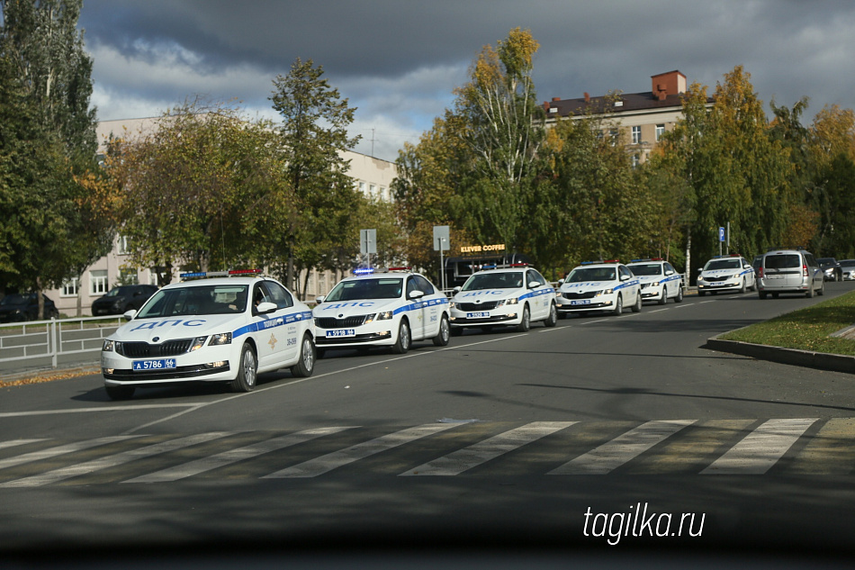 В Нижнем Тагиле прошел автопробег ГИБДД, посвященный безопасности на дорогах