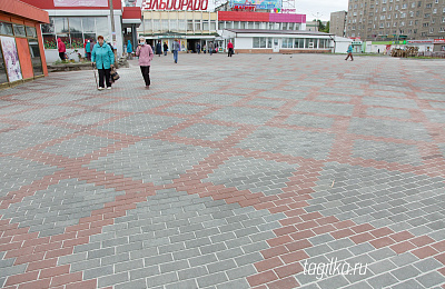 Площадь на улице Зари в Нижнем Тагиле  преобразилась