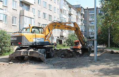 Работы по благоустройству дворов в Нижнем Тагиле закончатся в сентябре