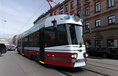 Стал известен облик трамваев Уралвагонзавода, которые скоро появятся в Санкт-Петербурге