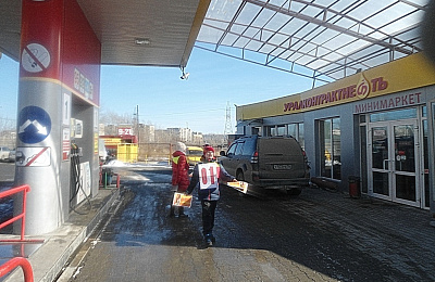 Напомнили водителям о пожарной безопасности
