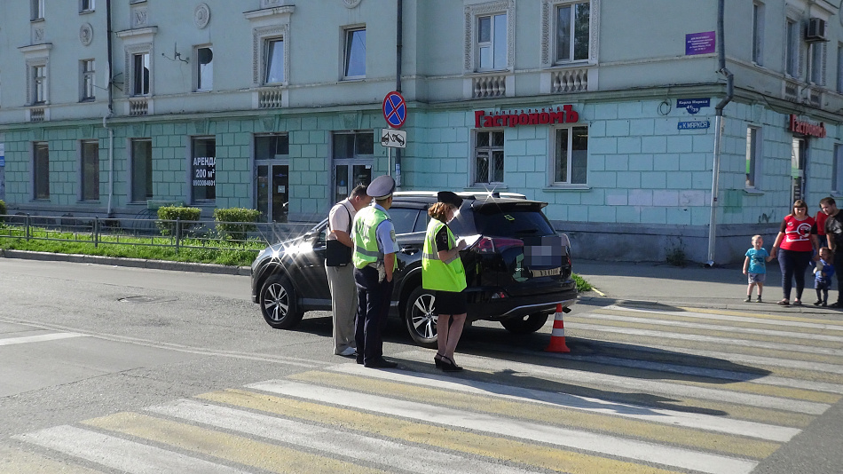 Вчера в центре Нижнего Тагила иномарка сбила ребенка