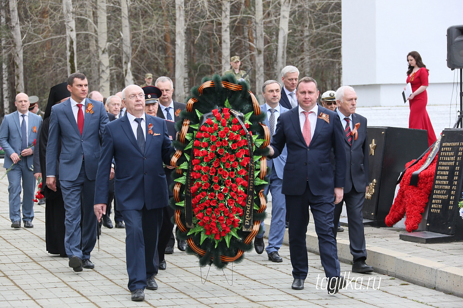 На Мемориале воинской Славы Нижнего Тагила прошел митинг