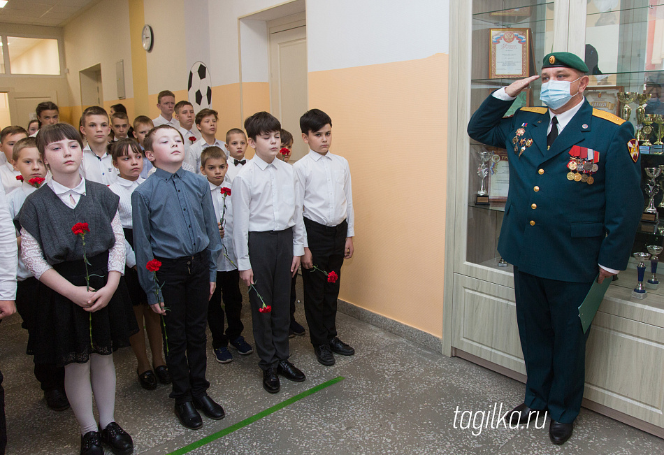 Уроки патриотизма прошли в школе №56 Нижнего Тагила