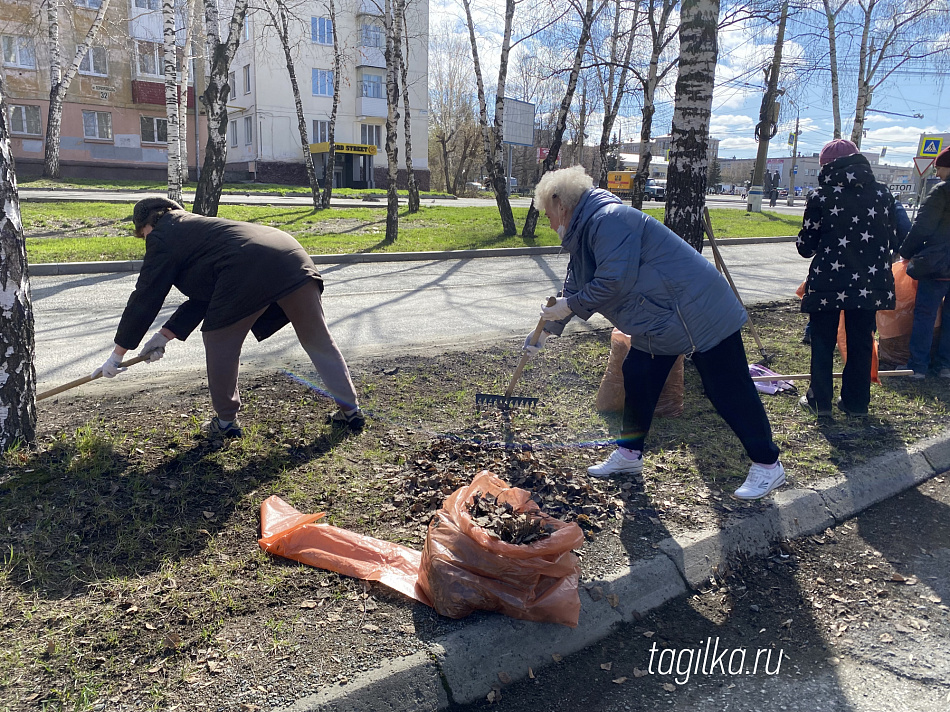 В Нижнем Тагиле продолжаются субботники