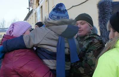 ОМОНовцы отправились в Чечню