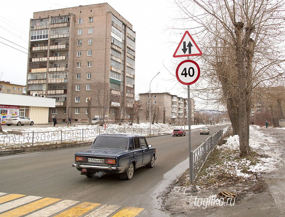 На участке улицы Циолковского в Нижнем Тагиле ввели двустороннее движение