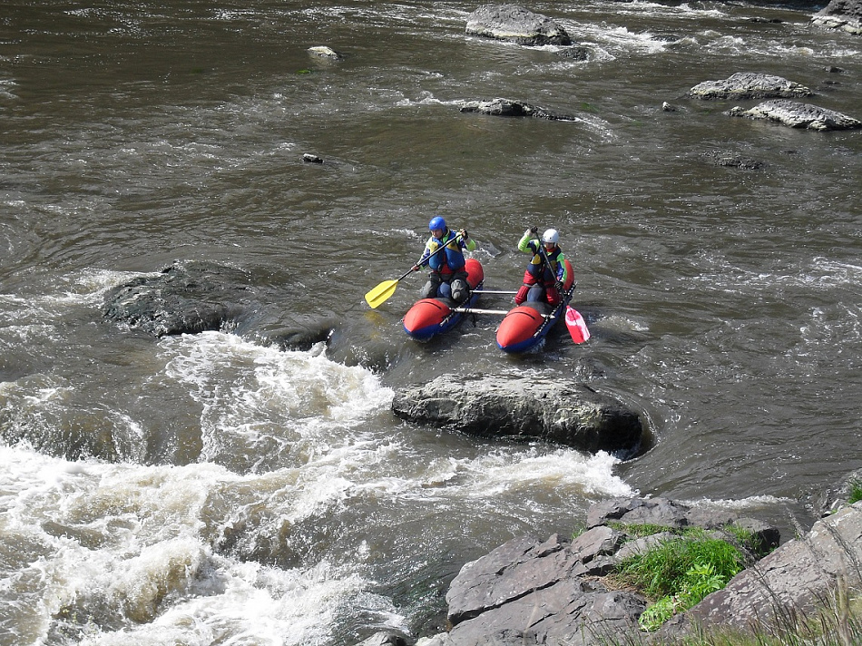 На пороге Ревун начался Чемпионат России по водному туризму