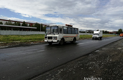 На Восточном шоссе появился свежий асфальт