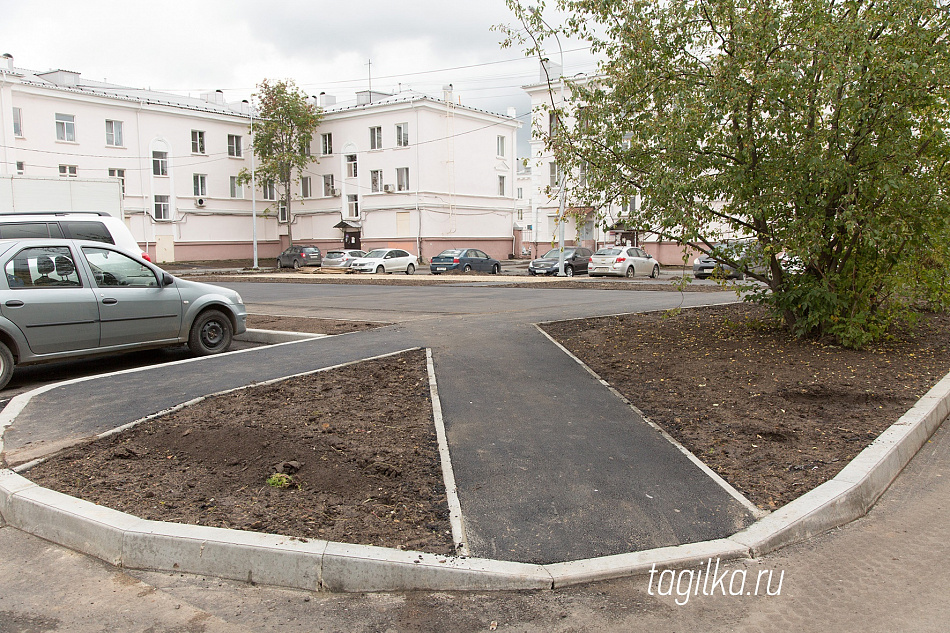 В Нижнем Тагиле завершается благоустройство дворовых территорий