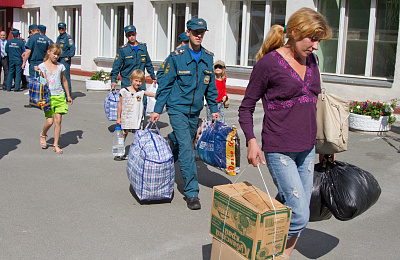 В Нижний Тагил приехали беженцы из Донецкой и Луганской областей
