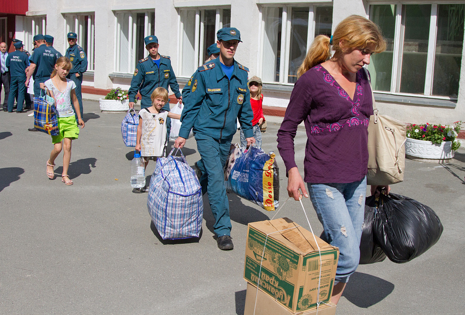 В Нижний Тагил приехали беженцы из Донецкой и Луганской областей