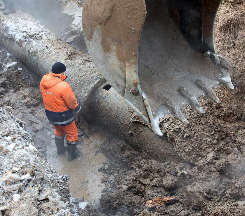 На Вагонке и в Северном поселке нет холодной воды из-за аварии