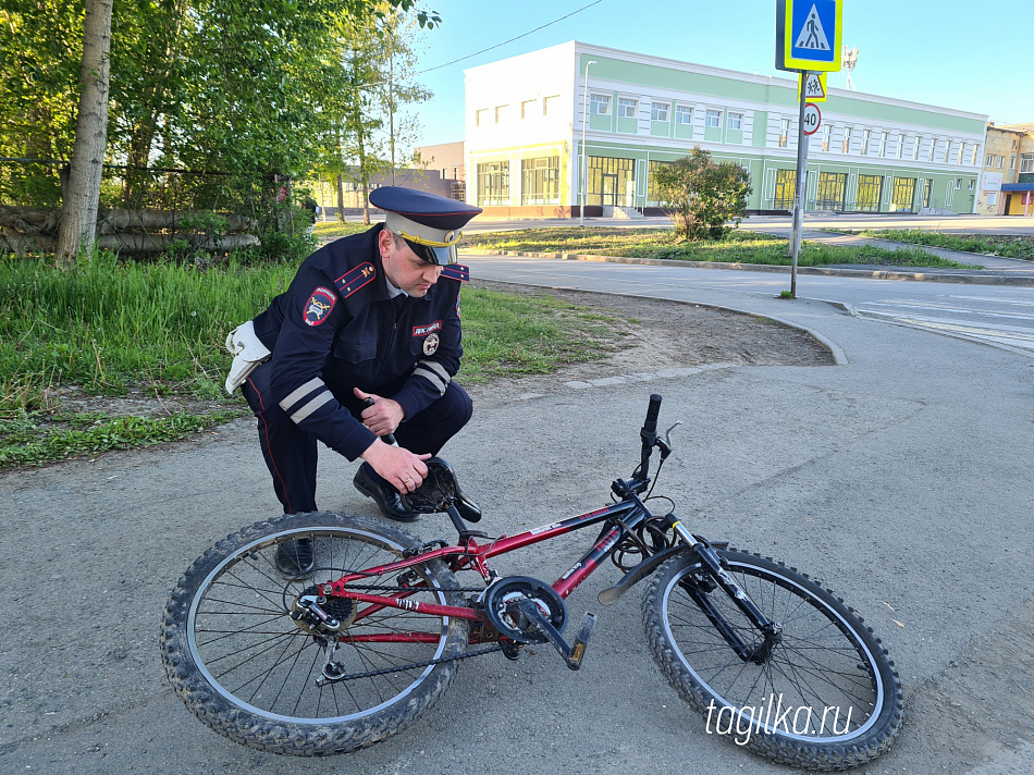 В Нижнем Тагиле в ДТП пострадал ребенок-велосипедист