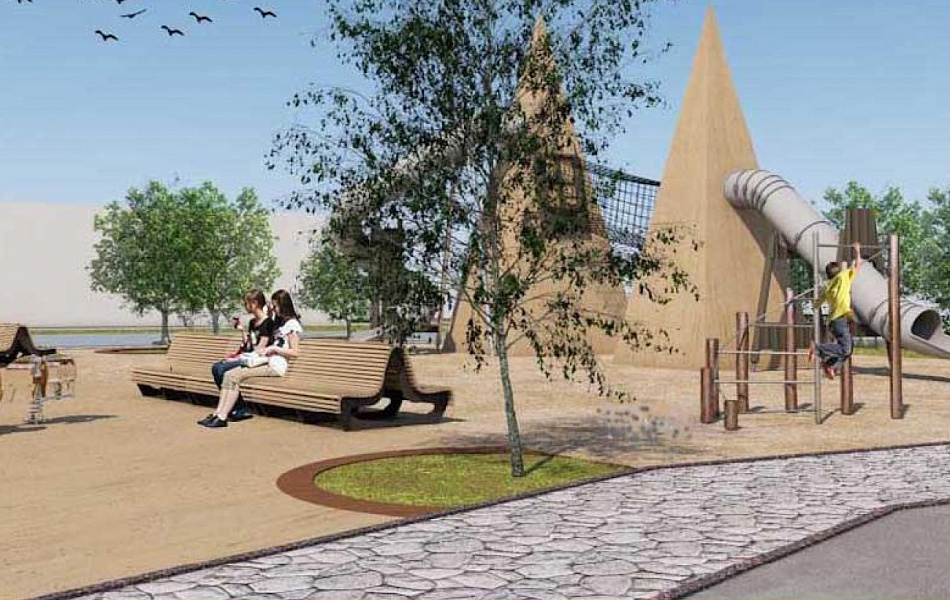 Благоустройство Нижнего Тагила: планы на 2021 год. Парк за Дворцом культуры «Юбилейный»