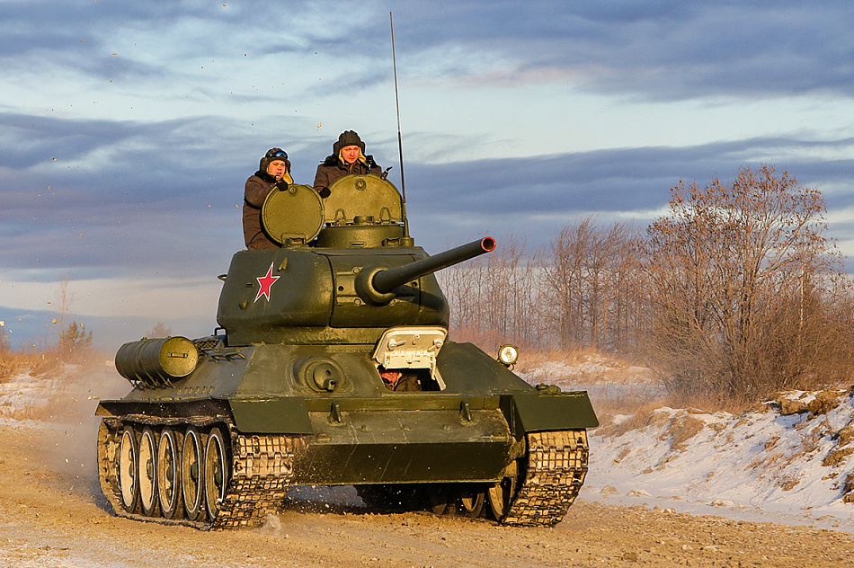 Танку Т-34 – 80 лет 