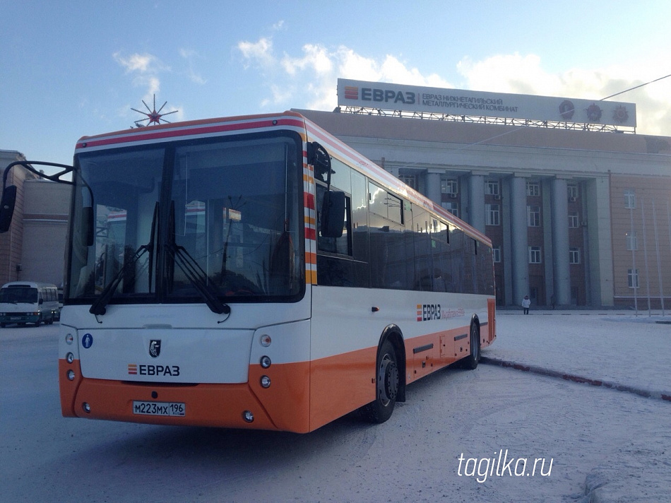 На ЕВРАЗ НТМК приобрели новые автобусы  