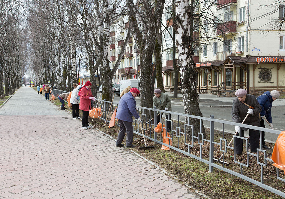 Советы ветеранов проводят ежегодные традиционные субботники